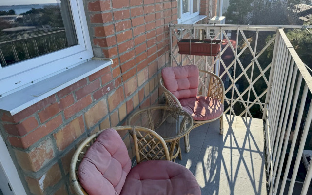 304 s balkonom i vidom na more Flat