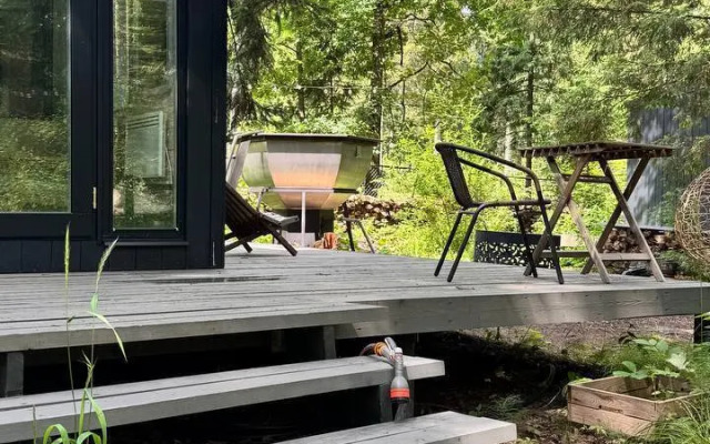 Бунгало С террасой и чаном