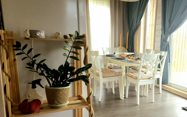 Домик "Сказочный Лес" с гриль-мангалом, костровой и большой сауной