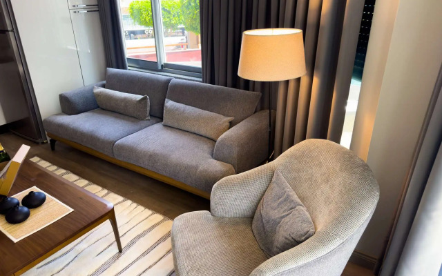 Апартаменты 2+1 Qoople Begonia в 20 метрах от моря