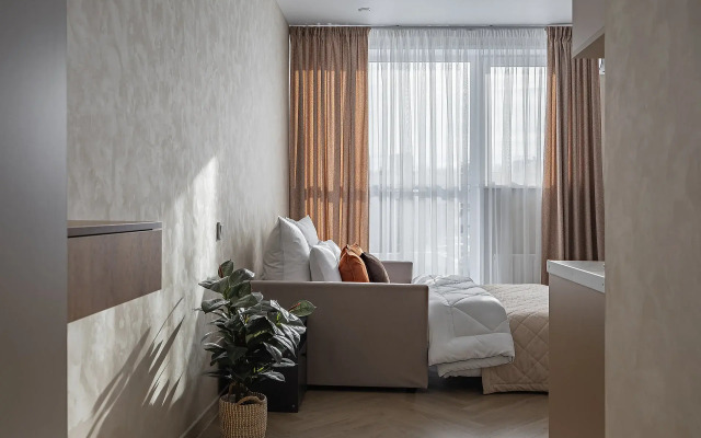 Апартаменты 2-Местные Аура на 2-й Оранжерейной