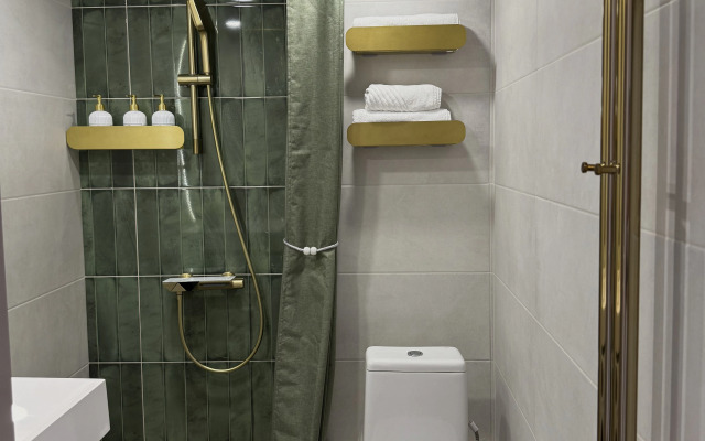 Апартаменты Двухуровневая студия KrasLoft в ЖК Преображенский на 4 человек