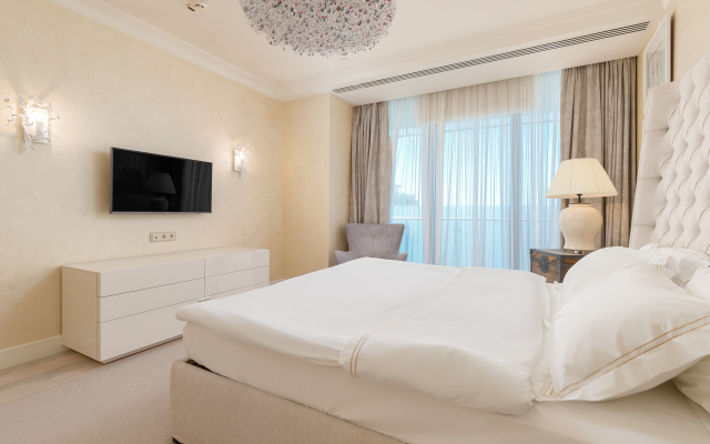 Karat Hyatt s 2 spalnyami i vidom na more Apartments