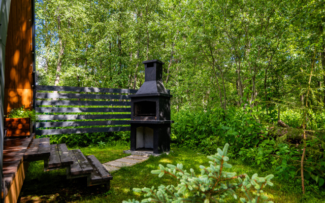 Частный Дом Барнхаус №1 с дровяной баней и горячей купелью, на 7 госте