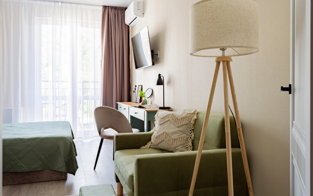 Biryuza Uk Atmosfera S Vidom Na Gory Apartments