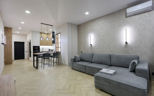 Квартира Рыбная деревня сети Апартик с собственным охраняемым паркингом