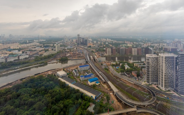 Studio apartments with panoramic views in Moscow City