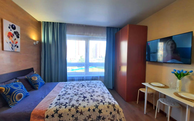 Квартира Вторая студия на Вертолетчиков