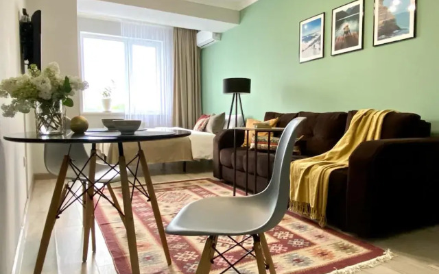 Апартаменты Студия Көктем с шикарным видом на город