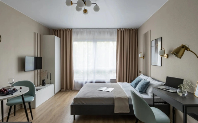 Квартира Silk на Сампсониевском Satin home