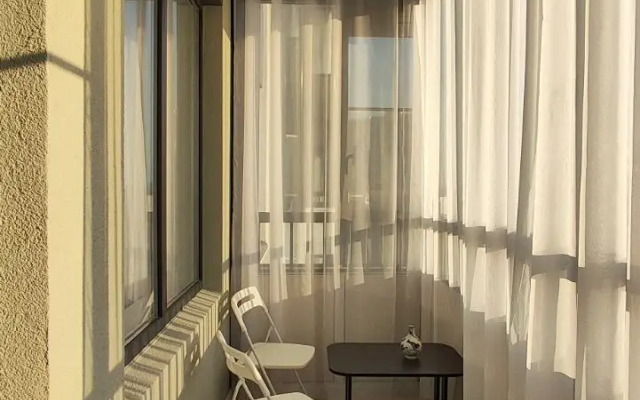 Квартира видовая с панорамной лоджией м. Комендантский пр-т