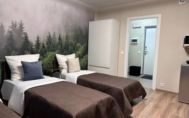 Studiya S Tremya Razdelnymi Spalnymi Mestami V Glukhovo Marinochka Flat