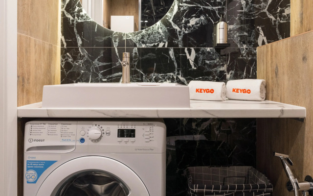 Апартаменты KeyGo 1002 Студия  Рядом с метро Марьина Роща