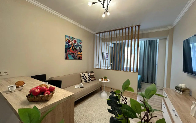 Апартаменты Студия Алма с  прекрасным видом на город