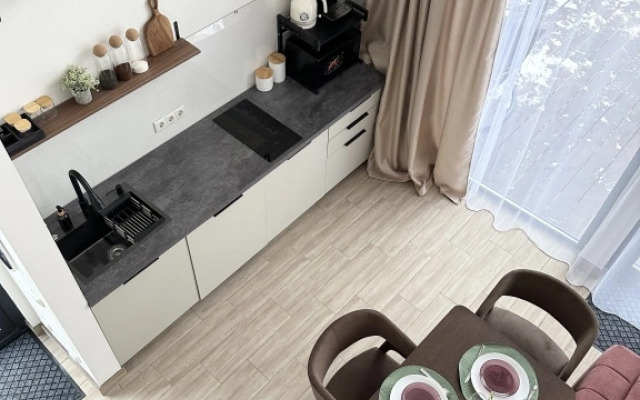 Частный Дом Барнхаус №3 с дровяной баней и горячим чаном на 7 человек