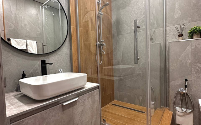 Апартаменты 149 Комфорт сити с двуспальной кроватью, диваном и красивым видом