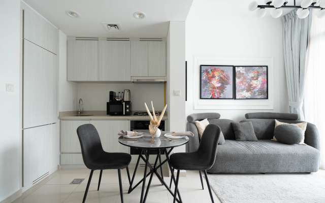 Keyrock Modern 1BR in Zada Pool & View Apartments