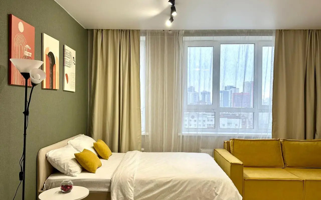 Квартира Апартхаус со Стильным Дизайном и Красивым Видом