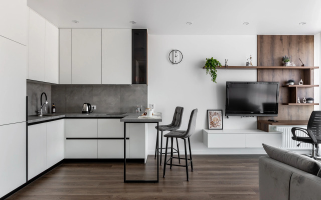 Sovremennyye Apartamenty s Vidom na Natsional'nuyu Biblioteku Apartment