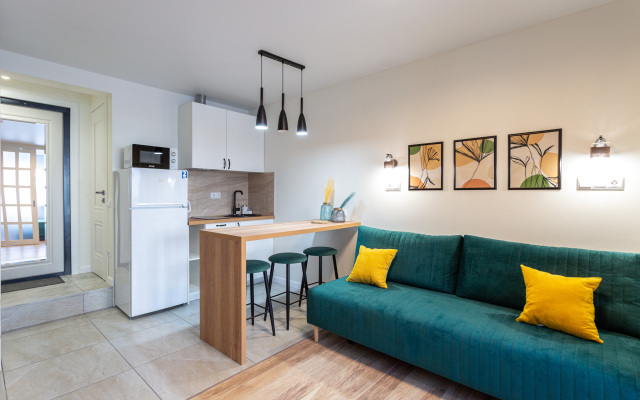 Apartamenty morent s dizaynerskim remontom v ZHK «Frukty» Apartments