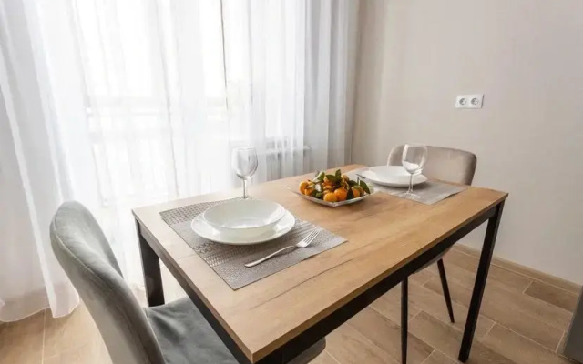 Apartamenty Favorite House v Uznom beregu s vidom na Enisej