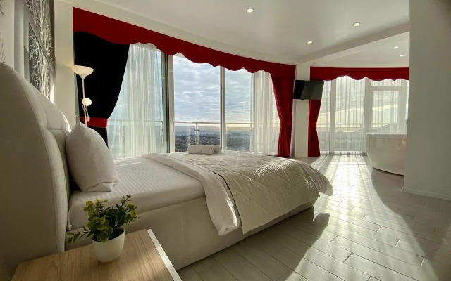 Апартаменты В Сириусе С Гидромассажной Ванной И Прекрасным Видом