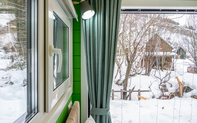 Коттедж Премиум с Терассой и Красивым Видом в Терсколе от Квартирукинг