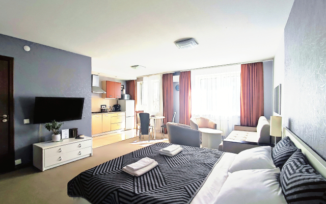 Studiya v Tikhom Tsentre Minska Flat