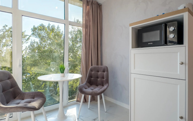Apartmenty ZhK Gorodskoy sad s panoramnym vidom