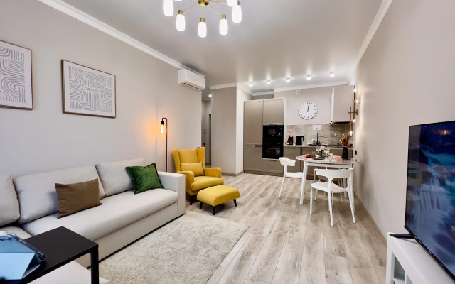 Апартаменты с шикарным видом ВыДома в авторском квартале Машаров