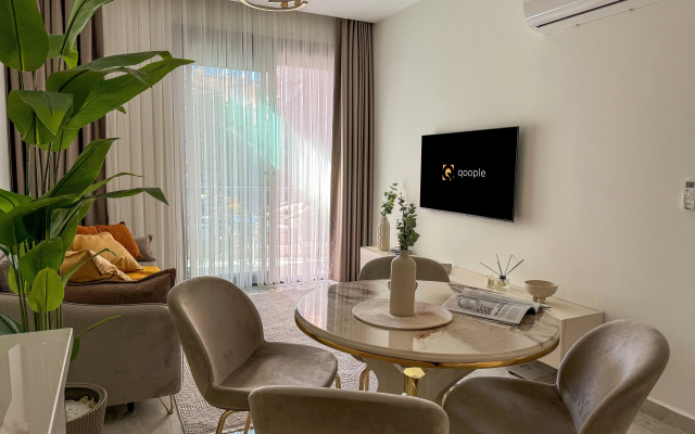 Апартаменты Qoople Legend 37 A-9 (1+1) в сердце курорта