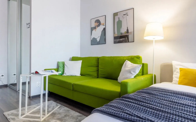 Квартира Современная квартира у Зоопарка с гамаком на лоджии