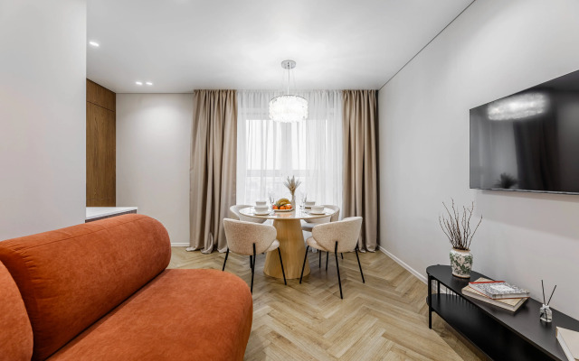 Квартира Евро 2-Комнатная в Новом Доме у Озера Кабан