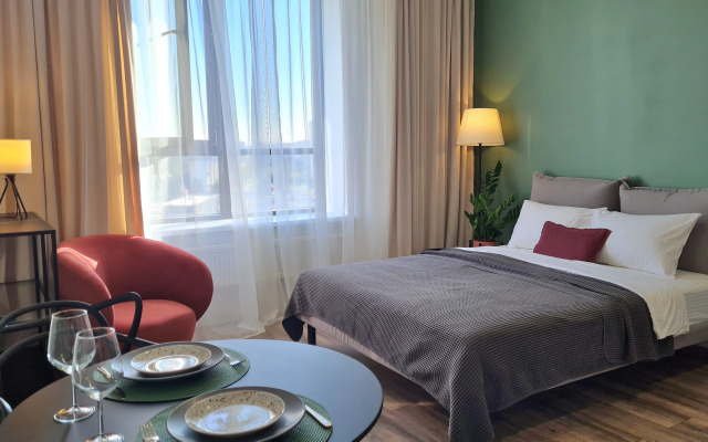 Green Studio Apartment