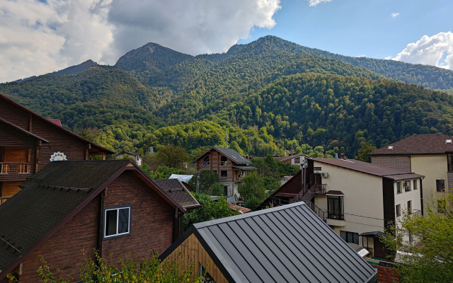 Апартаменты двухкомнатные Панорамный вид на горы