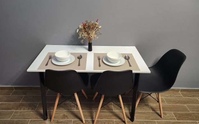 Квартира cтудия в стиле лофт в историческом здании