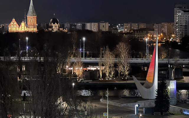 Квартира Евродвушка с видом на Музей мирового океана на Баграмяна, 4