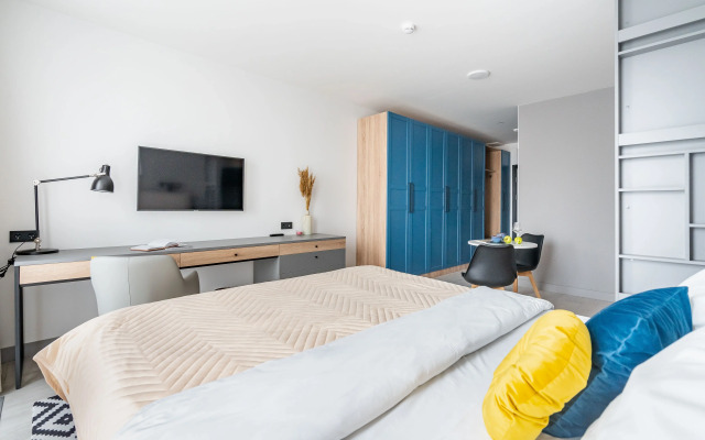 Апартаменты Sova Yard View Beige