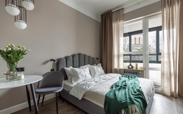 Квартира Студия Relax с балконом PITER APARTMENTS на Лиговском