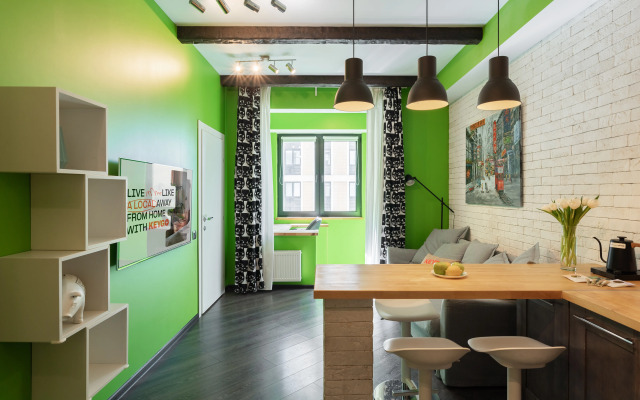 Апартаменты KeyGo 1003 рядом с метро Водный Стадион