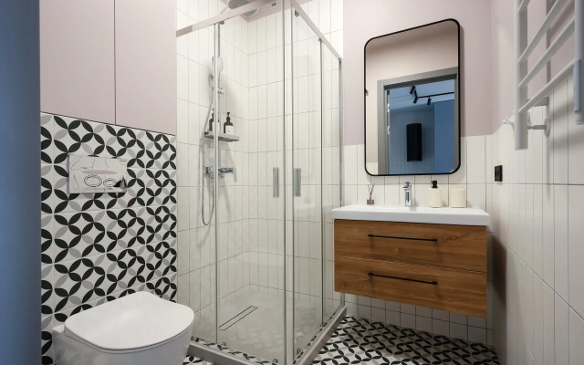 Апартаменты Pavlov Графит с видом на реку