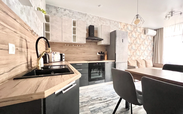 Квартира Евродвушка с панорамным балконом