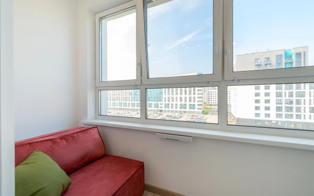 Апартаменты ЖК Акватория возле реки