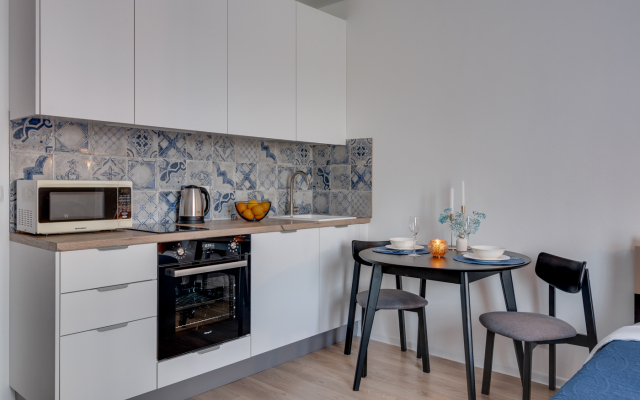 Апартаменты GOSTIO студия в ЖК Дмитровский Парк метро Яхромская