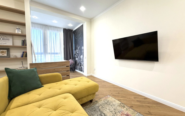 Apartamenty Stil'naa studia v otlicnoj lokacii v Centre Kazani v ZK Manhetten