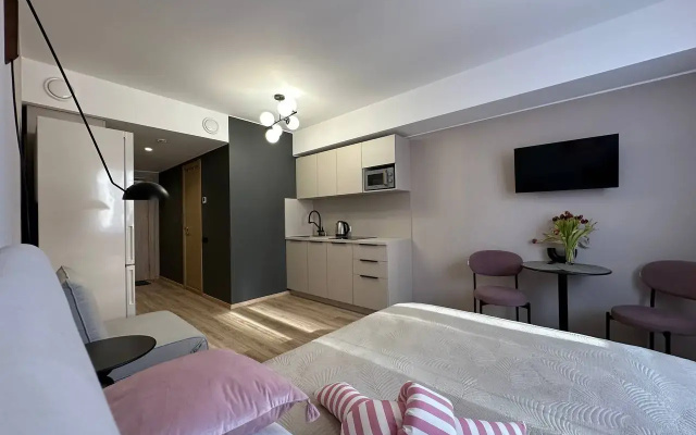 Квартира hth24 apartments Заозерная улица 3