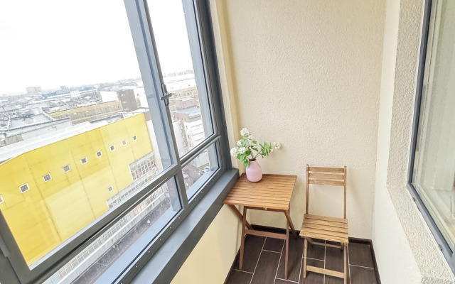 Апартаменты Студия с Балконом и Красивым Видом Париж