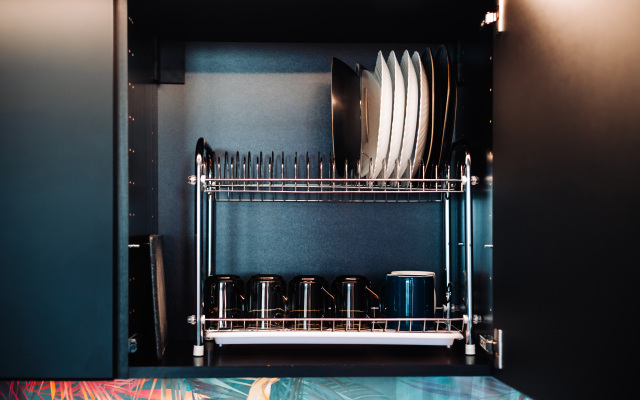 Апартаменты Lalapart Tropikana с ярким ремонтом на 30 этаже небоскреба Савеловский Сити