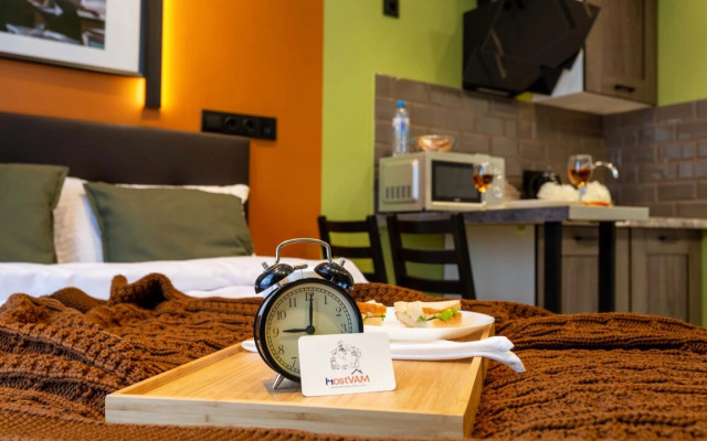 Апартаменты Студия Комфорт с Дизайнерским Ремонтом