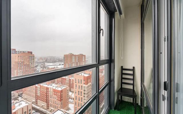 Апартаменты Студия с Панорамным Видом на 25 Этаже